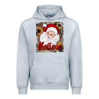 Heather Grey believe santa Urban Hoodie - JahusDesignShop