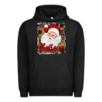 Pigment Black believe santa Urban Hoodie - JahusDesignShop