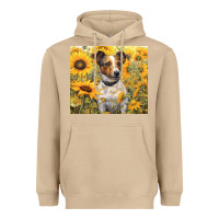 Mushroom jack russel terrier Heavyweight Hoodie - Unal Design
