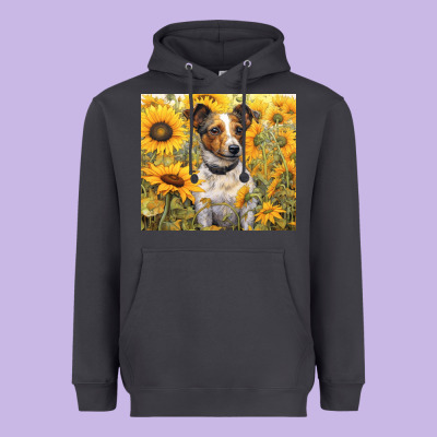 Heavyweight Hoodie jack russel terrier