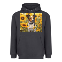 Smoke jack russel terrier Heavyweight Hoodie - Unal Design