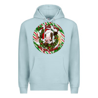 Blue Mist Christmas cow bells ring are you listening Premium Hoodie - Artiststas