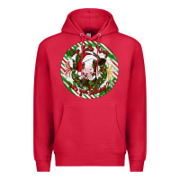Cardinal Christmas cow bells ring are you listening Premium Hoodie - Artiststas