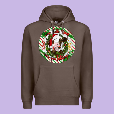 Christmas Cow Bells Ring Are You Listening Premium Hoodie Designed By Artiststas