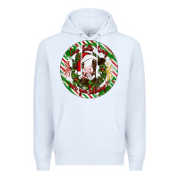 White Christmas cow bells ring are you listening Premium Hoodie - Artiststas