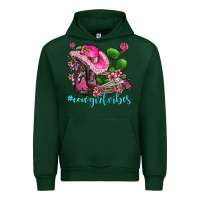 Forest Green cowgirl vibes with boots and gun Urban Hoodie - AdoDesignShop
