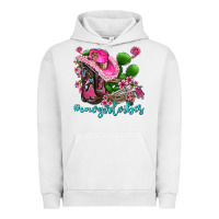 Pigment Lunar Rock cowgirl vibes with boots and gun Urban Hoodie - AdoDesignShop