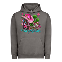 Pigment Tornado cowgirl vibes with boots and gun Urban Hoodie - AdoDesignShop