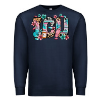 Navy icu intensive care unit Premium Sweatshirt - Zillion Design Studio