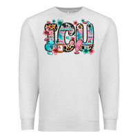 Oatmeal Heather icu intensive care unit Premium Sweatshirt - Zillion Design Studio
