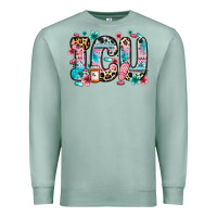 Seafoam icu intensive care unit Premium Sweatshirt - Zillion Design Studio