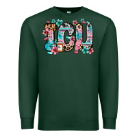 Sports Green icu intensive care unit Premium Sweatshirt - Zillion Design Studio