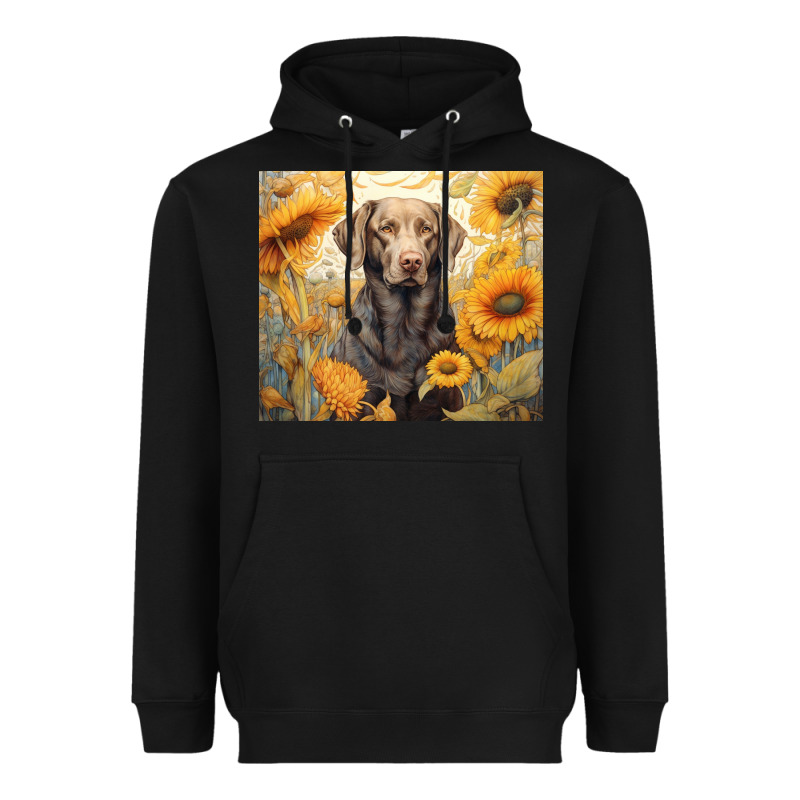 Labrador Retriever Heavyweight Hoodie by Unal Design | Teevron