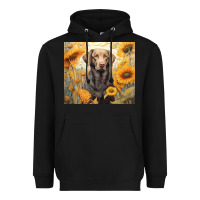 Black labrador retriever Heavyweight Hoodie - Unal Design