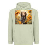 Matcha labrador retriever Heavyweight Hoodie - Unal Design