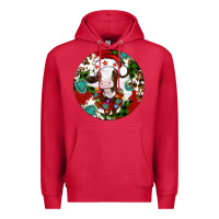 Cardinal Christmas cow gemstone Premium Hoodie - Artiststas