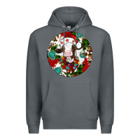 Rock Christmas cow gemstone Premium Hoodie - Artiststas