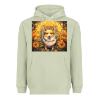 Matcha pembroke welsh corgi Heavyweight Hoodie - Unal Design