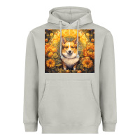 Moon Dust pembroke welsh corgi Heavyweight Hoodie - Unal Design