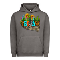 Pigment Tornado yeehaw and cactus with horseshoe Urban Hoodie - AdoDesignShop