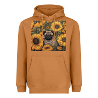 Meerkat pug Heavyweight Hoodie - Unal Design
