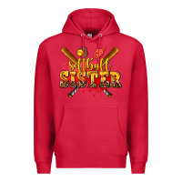 Cardinal softball sister Premium Hoodie - AdoDesignShop