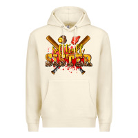 Sandshell softball sister Premium Hoodie - AdoDesignShop