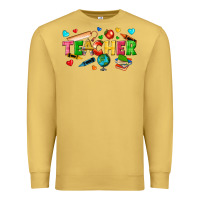 Antique Gold teacher Premium Sweatshirt - texasbilliewilder