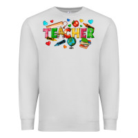 Dove Grey teacher Premium Sweatshirt - texasbilliewilder