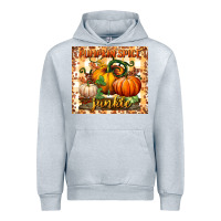 Heather Grey pumpkin spice junkie tumbler Urban Hoodie - BundleAndBundleShop