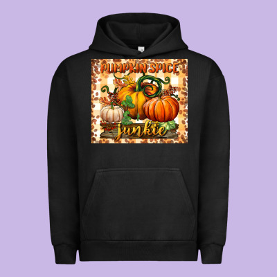 Pumpkin Spice Junkie Tumbler Urban Hoodie Designed By Bundleandbundleshop
