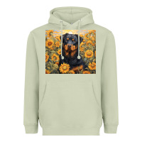 Matcha rotweiler Heavyweight Hoodie - Unal Design