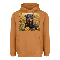 Meerkat rotweiler Heavyweight Hoodie - Unal Design