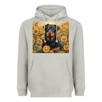 Moon Dust rotweiler Heavyweight Hoodie - Unal Design