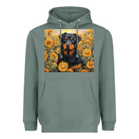 Sage rotweiler Heavyweight Hoodie - Unal Design