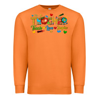 Carrot teacher teach love inspire tbw Premium Sweatshirt - texasbilliewilder