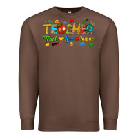 Chestnut teacher teach love inspire tbw Premium Sweatshirt - texasbilliewilder