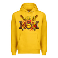 Lemon softball mom Premium Hoodie - AdoDesignShop