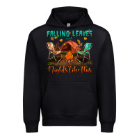 Black falling leaves and nights like this Urban Hoodie - BundleAndBundleShop