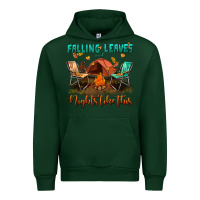 Forest Green falling leaves and nights like this Urban Hoodie - BundleAndBundleShop