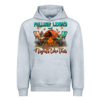 Heather Grey falling leaves and nights like this Urban Hoodie - BundleAndBundleShop