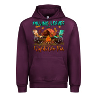 Mauve Wine falling leaves and nights like this Urban Hoodie - BundleAndBundleShop