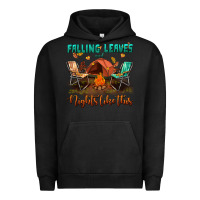 Pigment Black falling leaves and nights like this Urban Hoodie - BundleAndBundleShop