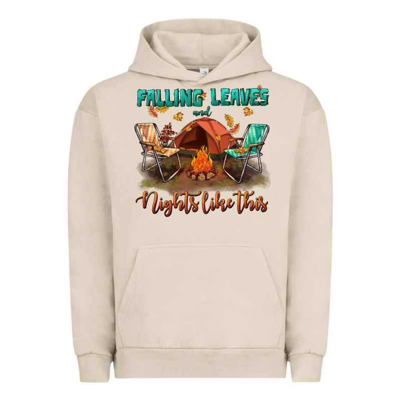 Falling Leaves And Nights Like This Urban Hoodie by BundleAndBundleShop | Teevron