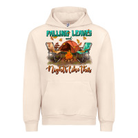 Sandshell falling leaves and nights like this Urban Hoodie - BundleAndBundleShop