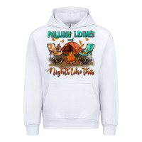 White falling leaves and nights like this Urban Hoodie - BundleAndBundleShop