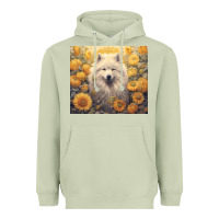 Matcha samoyed Heavyweight Hoodie - Unal Design