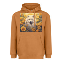 Meerkat samoyed Heavyweight Hoodie - Unal Design