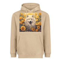 Mushroom samoyed Heavyweight Hoodie - Unal Design