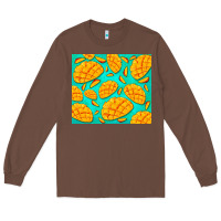 Chestnut mango Long Sleeve Tee - BarkalooDesign